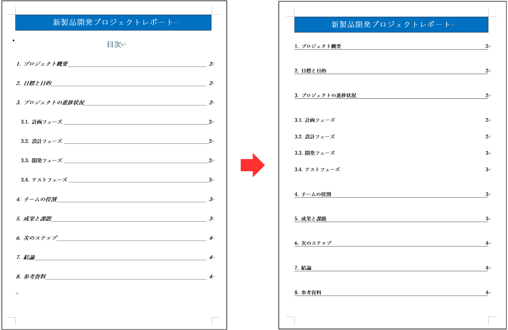 【Word】目次の作成と更新方法を分かりやすく解説 - あおちゃのパソコン教室